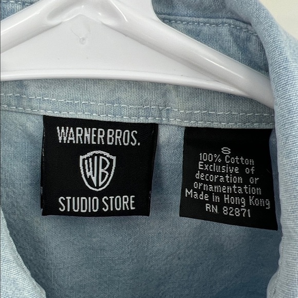Warner Bros vintage looney toons Denim Shirt women’s small - Picture 3 of 8